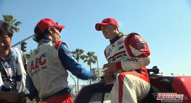 佐藤琢磨とグラハム・レイホール