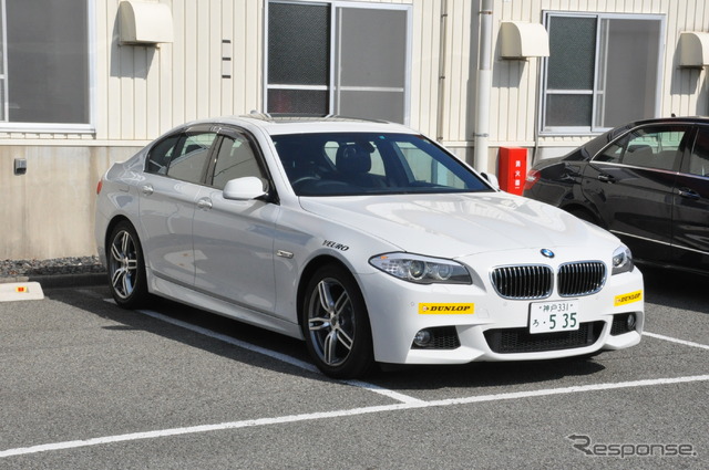 住友ゴム VEURO VE303 試乗会のようす