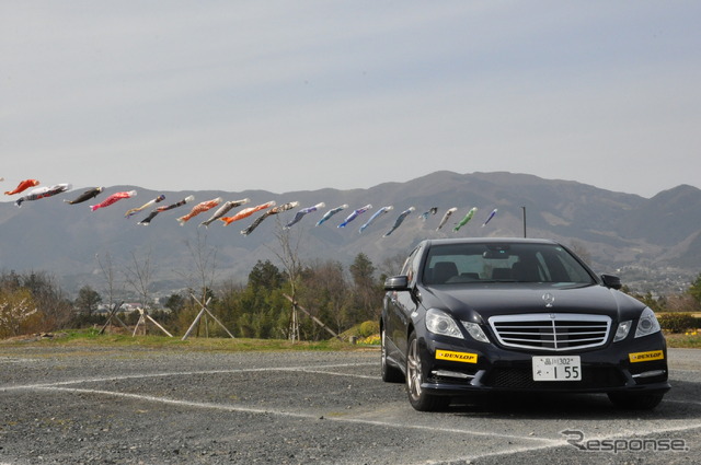 住友ゴム VEURO VE303 試乗会のようす