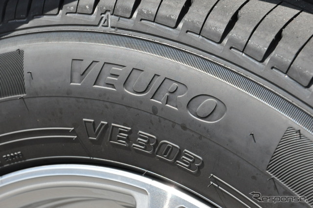 住友ゴム VEURO VE303 試乗会のようす