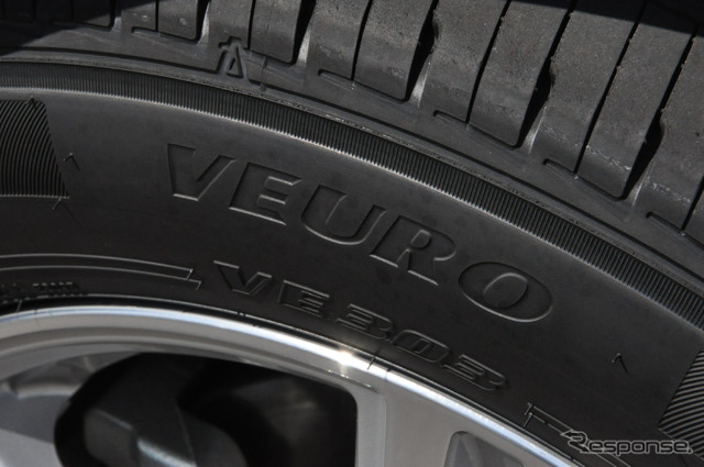 住友ゴム VEURO VE303 試乗会のようす