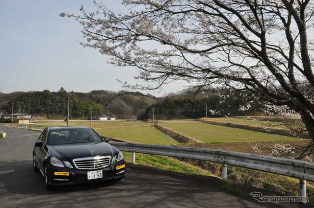 住友ゴム VEURO VE303 試乗会のようす