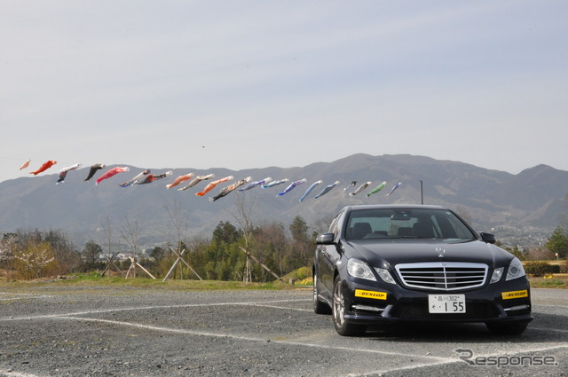 住友ゴム VEURO VE303 試乗会のようす