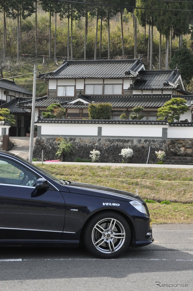 住友ゴム VEURO VE303 試乗会のようす