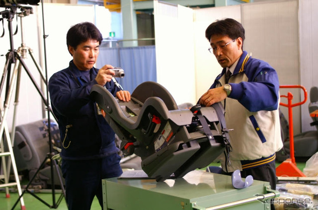 【チャイルドシートアセスメント】壁にぶつけるのではなく、クルマにぶつける