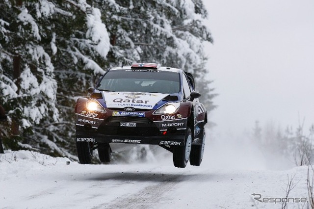 フォード・フィエスタRS WRC(マッズ・オストベルグ)