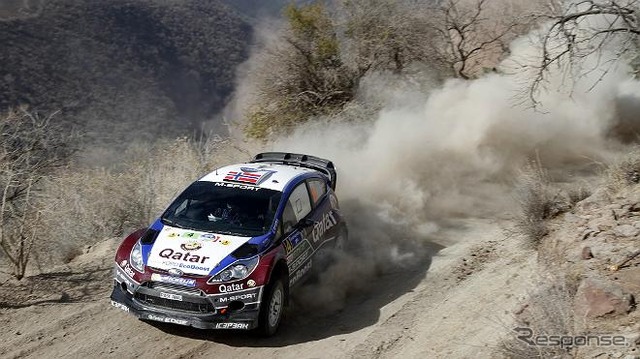 フォード・フィエスタRS WRC(マッズ・オストベルグ)