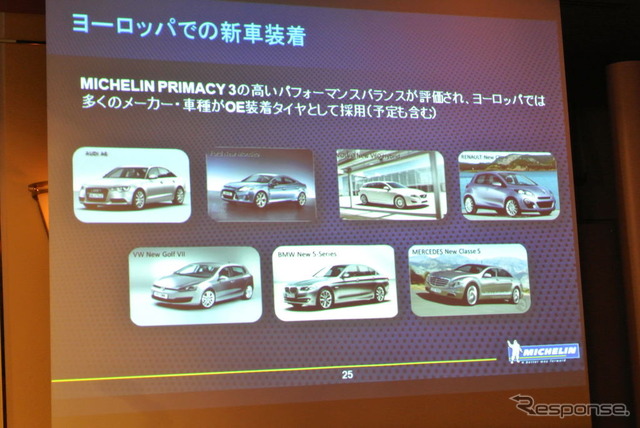 ミシュラン プライマシー 3 発表会