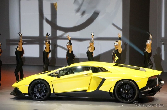ランボルギーニの創業50周年記念モデル『アヴェンタドール LP720-4 50 Anniversario』(上海モーターショー2013)
