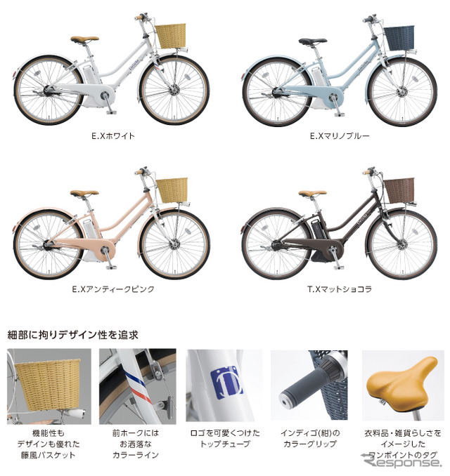 ブリヂストンサイクル「デリーシェ」2013年モデルを発売