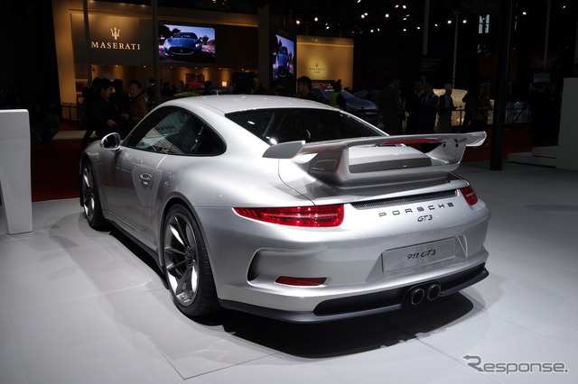 新型 ポルシェ 911 GT3（上海モーターショー13）