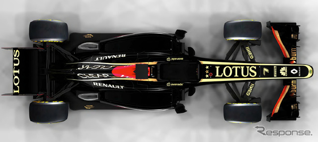 ロータスF1の2013年型マシン「E21」