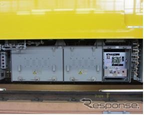 東京メトロ、非常時走行バッテリーを列車に搭載して走行実験