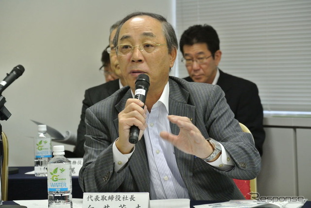 日野自動車・白井芳夫社長（参考画像）