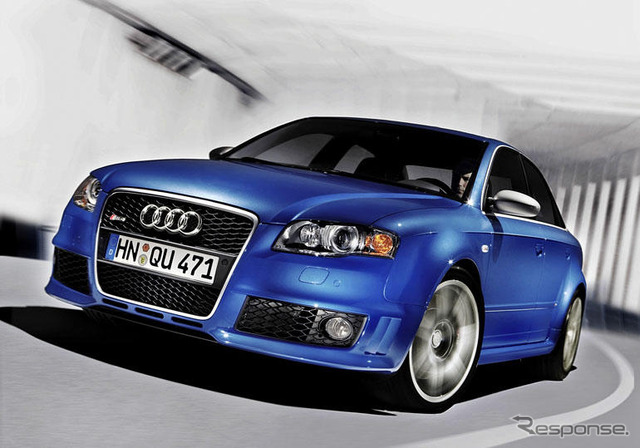 【ジュネーブモーターショー05】アウディ RS4 クワトロ、4ドアスーパーカー