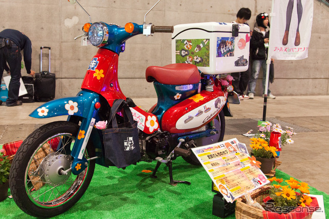【ニコニコ超会議2】痛車展示ブースにバイク版痛車「痛単車」も登場