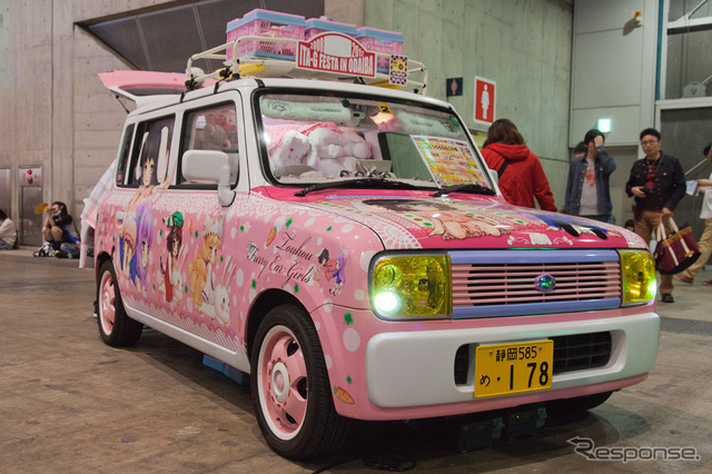【ニコニコ超会議2】増えつつある「音と光」にこだわった痛車