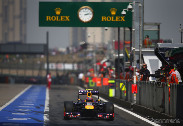 マーク・ウェーバー（レッドブル、中国GP、2013年）