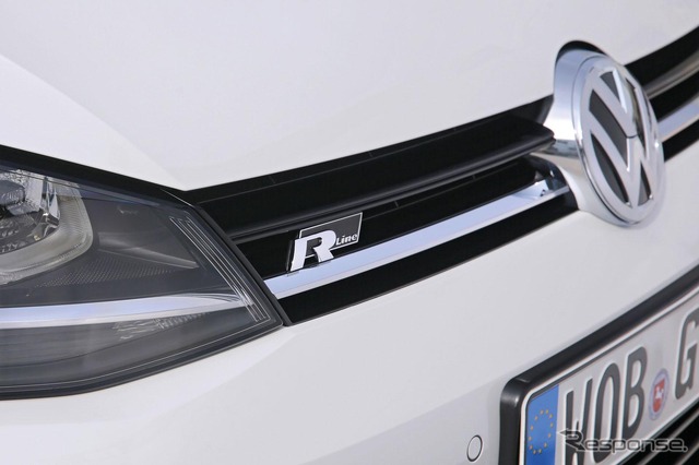 新型フォルクスワーゲン ゴルフ Rライン
