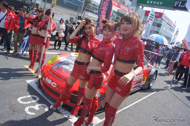 【SUPER GT 第2戦】快晴の富士、来場者数は8万100人…イベント増え家族連れにも好評