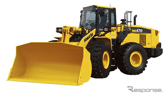 コマツ・中型ホイールローダー「WA470-7」
