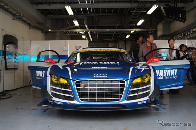 SUPER GT 第2戦】アウディ R8 LMS、迫力のエンジン音［動画］