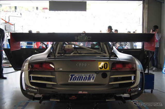 SUPER GT 第2戦】アウディ R8 LMS、迫力のエンジン音［動画］