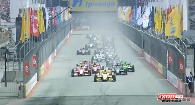 イタイパーバ・サンパウロ・インディ300のスタート