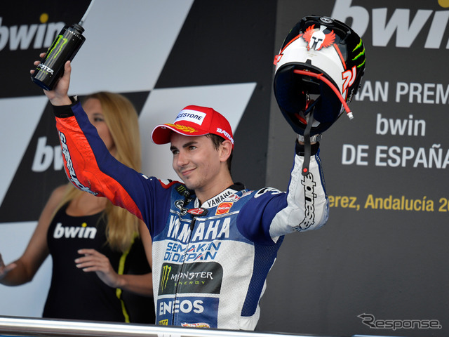 MotoGP第3戦、ロレンソが3位表彰台