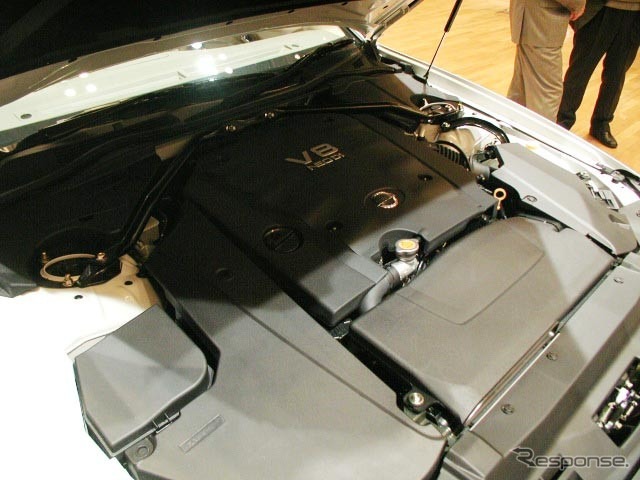 【頂点へ、新型日産『シーマ』】直噴とモデュラー設計がエンジンの「売り」
