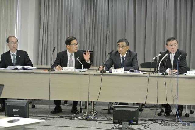 富士重工業 決算会見