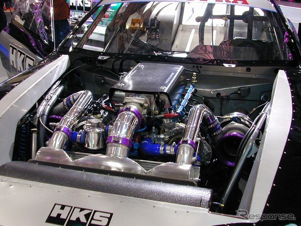 【オートサロン2001速報】21世紀は「目指せ1500馬力!!」このHKSスープラは鬼!!