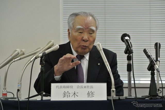 スズキ・鈴木修会長兼社長
