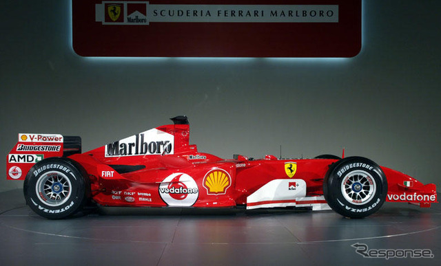 フェラーリ、F2005を発表