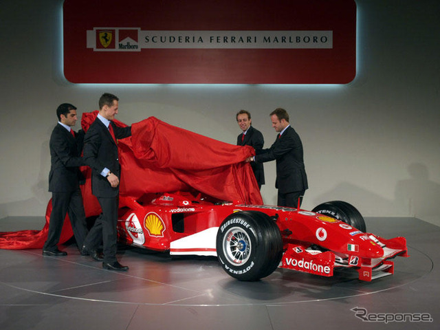 フェラーリ、F2005を発表
