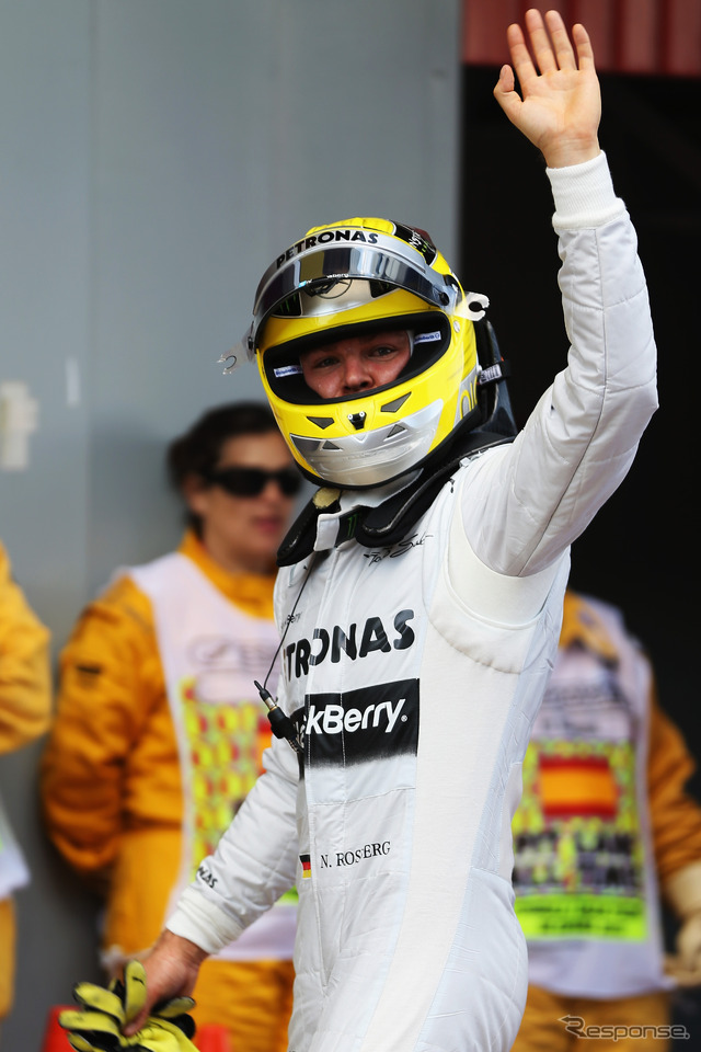 ニコ・ロズベルグ（メルセデスAMG 、スペインGP、2013年）