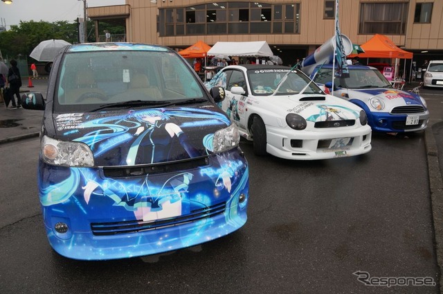 会場には痛車も登場