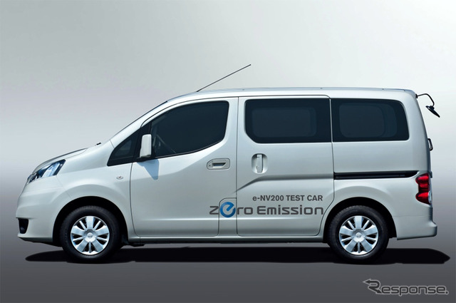 日産・e-NV200テストカー