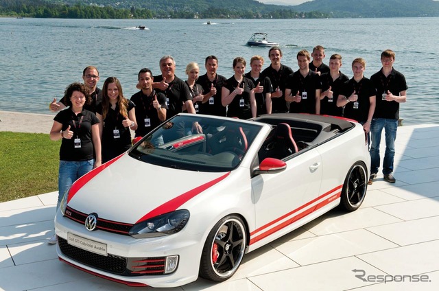 フォルクスワーゲン ゴルフ GTI カブリオ オーストリア