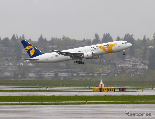 ミアットモンゴル航空の767-300ER