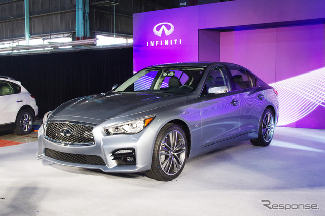 日産、栃木工場で インフィニティQ50 の生産を開始