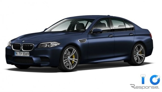ドイツの公式サイトに掲載された改良新型BMW M5