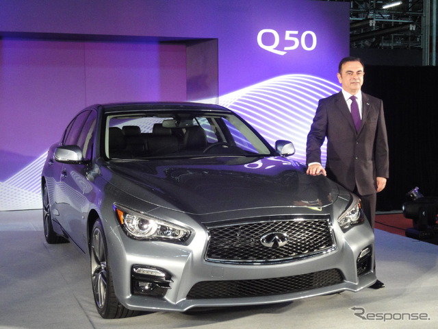 日産自動車 カルロス・ゴーン社長