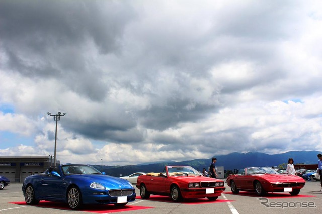 マセラティフェスティバル2013コンクールデレガンス受賞車