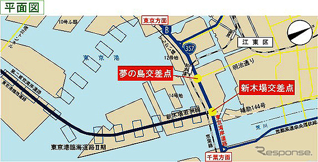 新木場地区整備 平面図