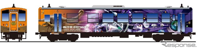 JR四国、海洋堂ホビートレインの外観をリニューアル