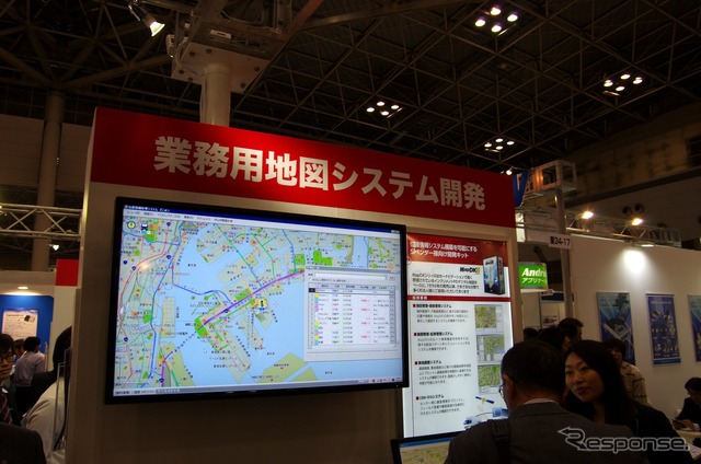 【スマートフォン&モバイルEXPO】iPC、SaaS型マップサービス MapFan for Biz など出展