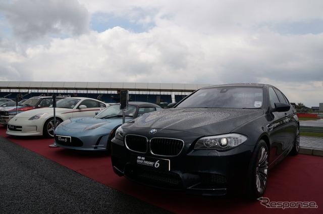 イギリスのシルバーストーン・サーキット発表イベント直前のようす