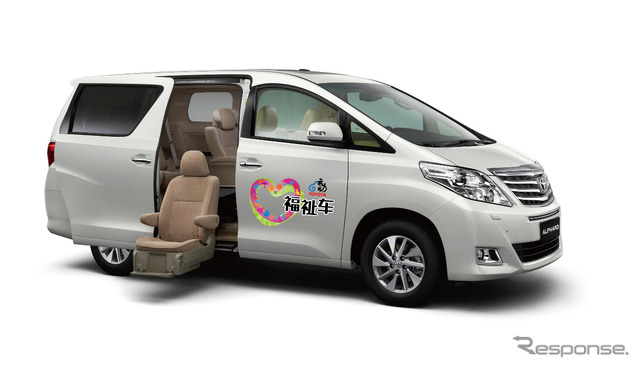 アルファード サイドリフトアップシート車