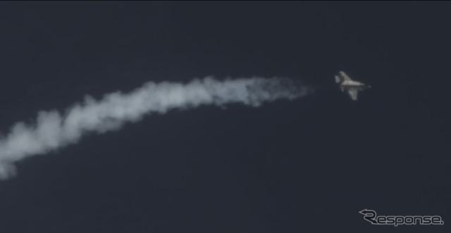 F-35のAOAテスト(動画キャプチャ)